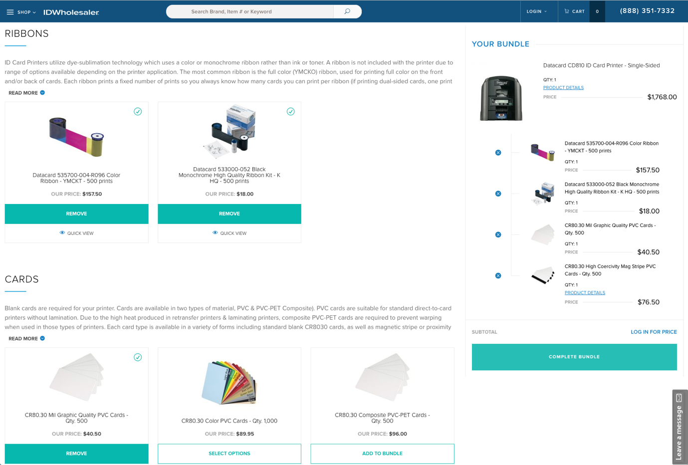 B2B conversion rates for ribbon